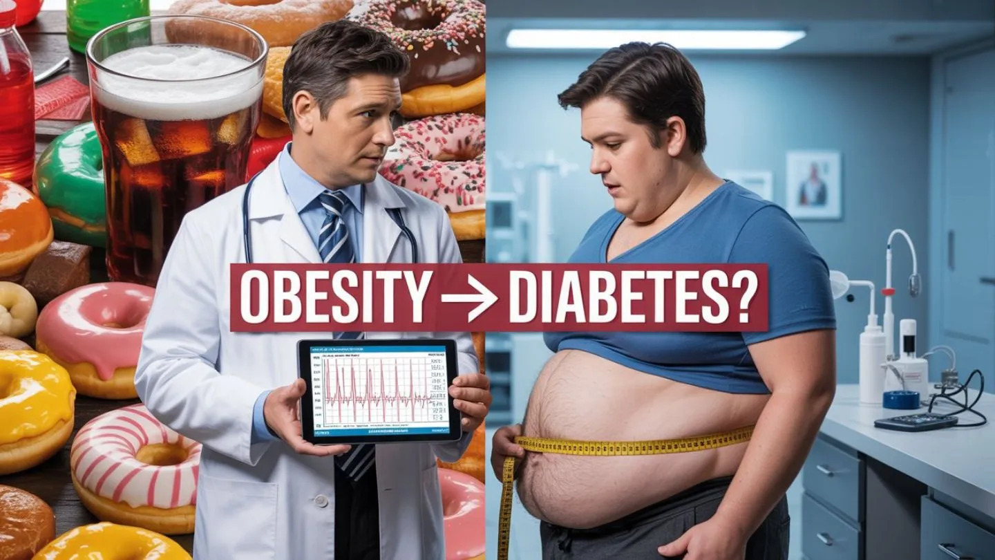 Major Causes of Obesity and Diabetes in Men